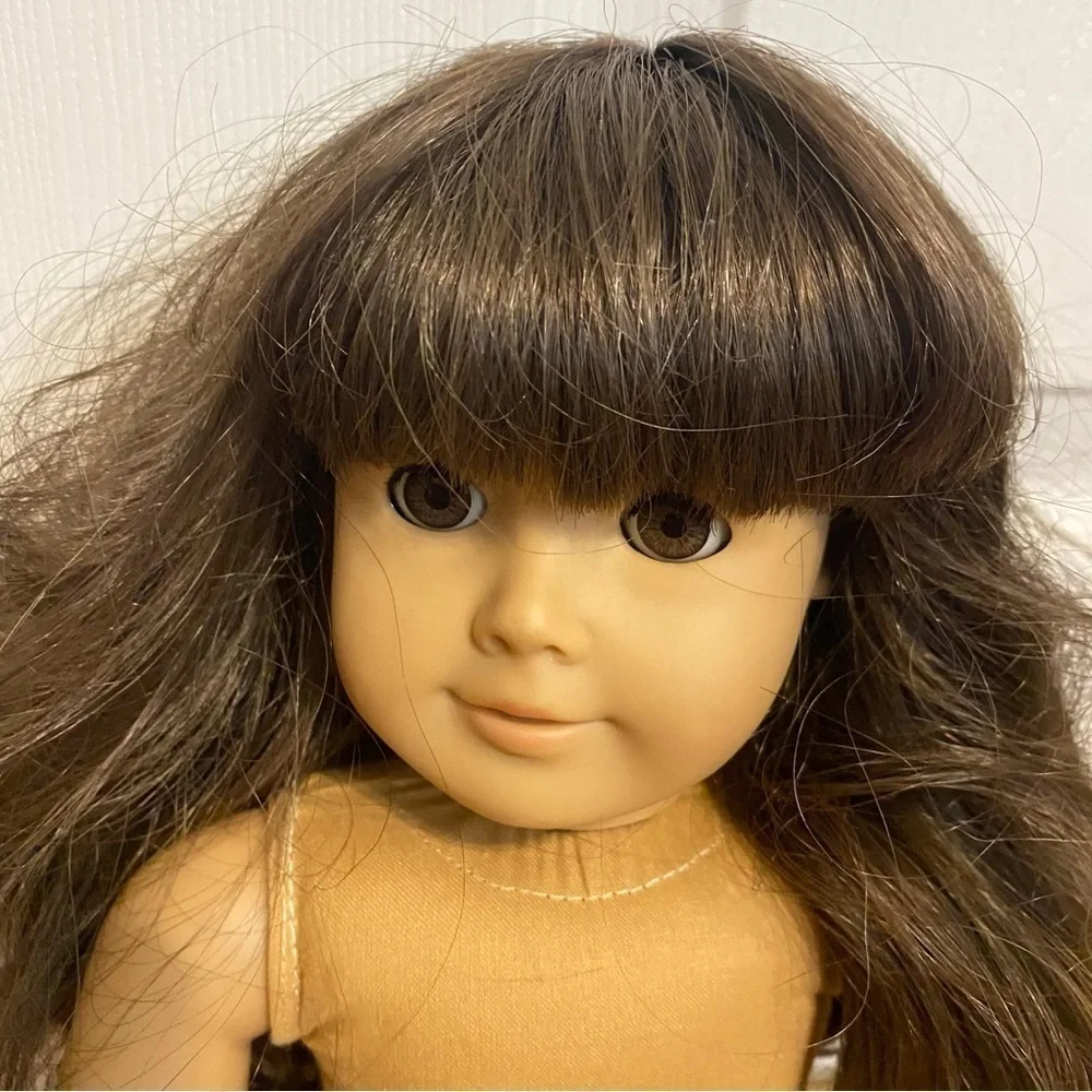 American Girl Pleasant Company Samantha Parkington Doll Brunette Kids Toy Brown